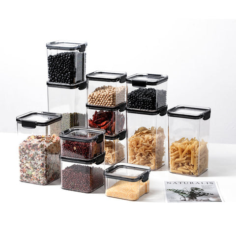 8 Piece Airtight Plastic Containers