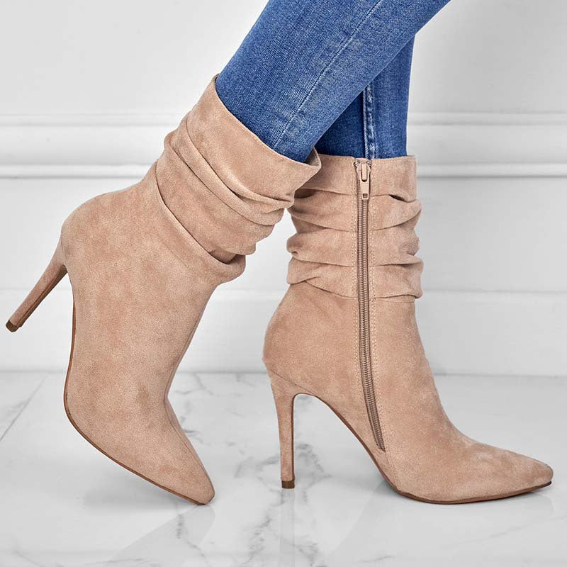 Women's Zipper Ankle Boots