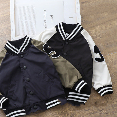 Bomber Baseball Collar Jacket