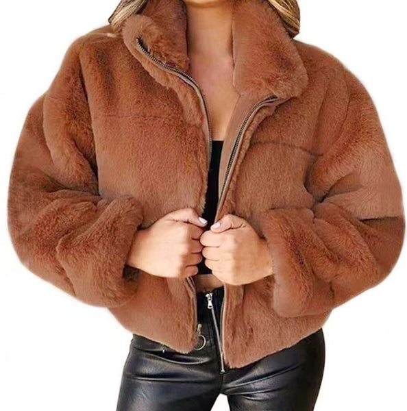 Women's Plush Short Jacket