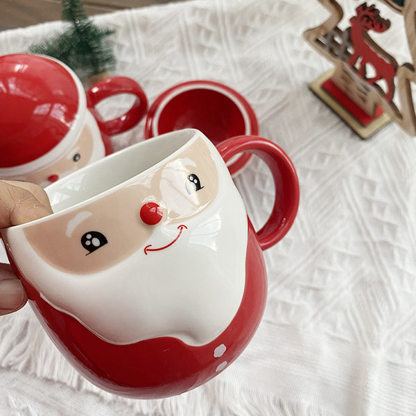Christmas Santa Claus Ceramic Mug