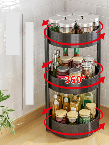 Multi Layer Rotating Spice Storage