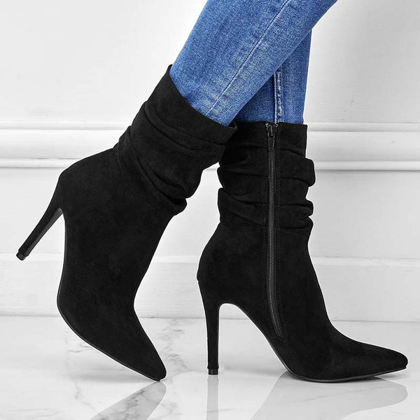 Women's Zipper Ankle Boots