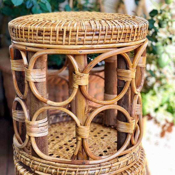 Bamboo Stool Stand