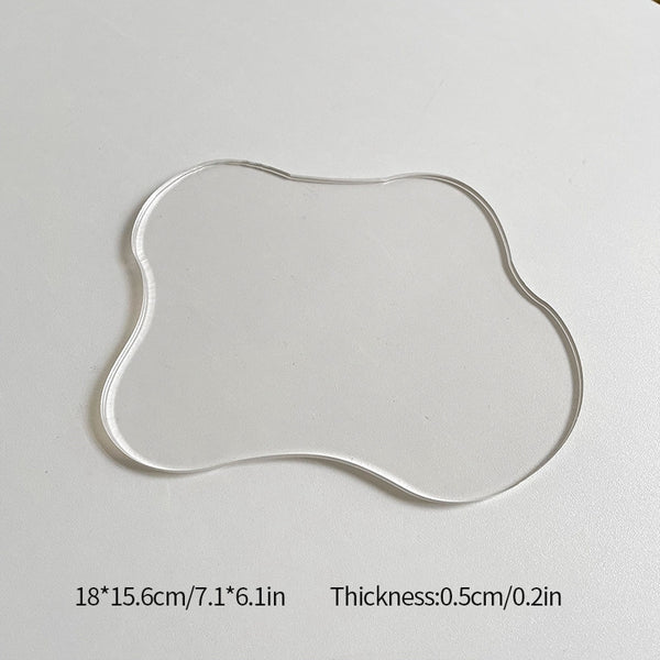 Acrylic Transparent Coaster