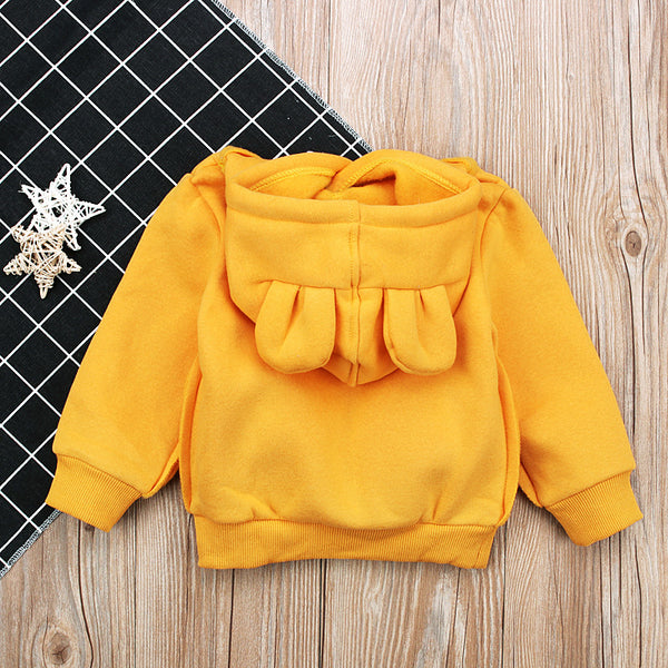 Long Sleeved Bear Ear Top