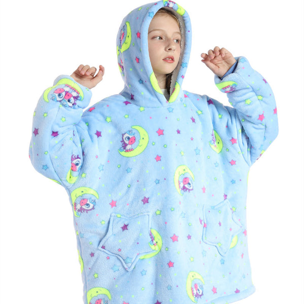 Kids Sleepers Pajama Blanket