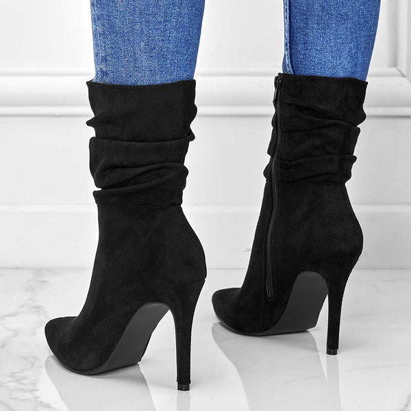 Women's Zipper Ankle Boots