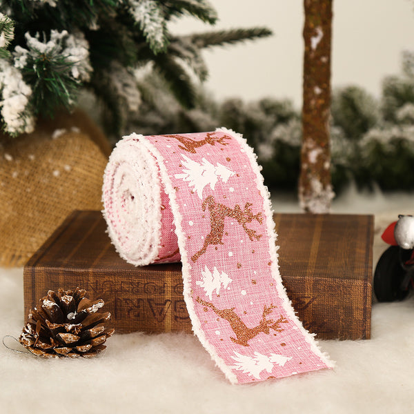 Christmas Gift Box Wrapping Ribbon