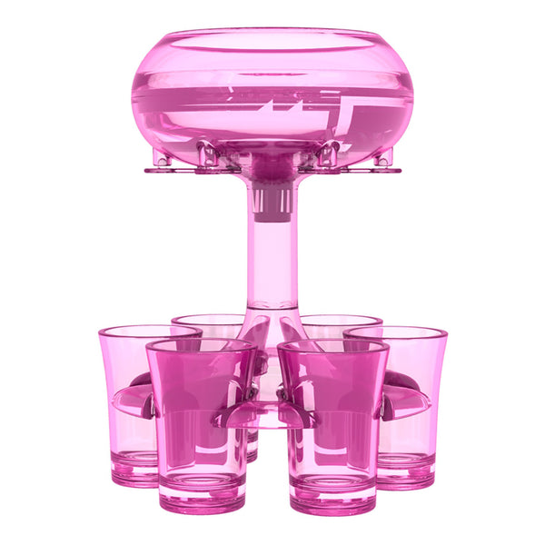 Six Shot Glass Dispenser Holder