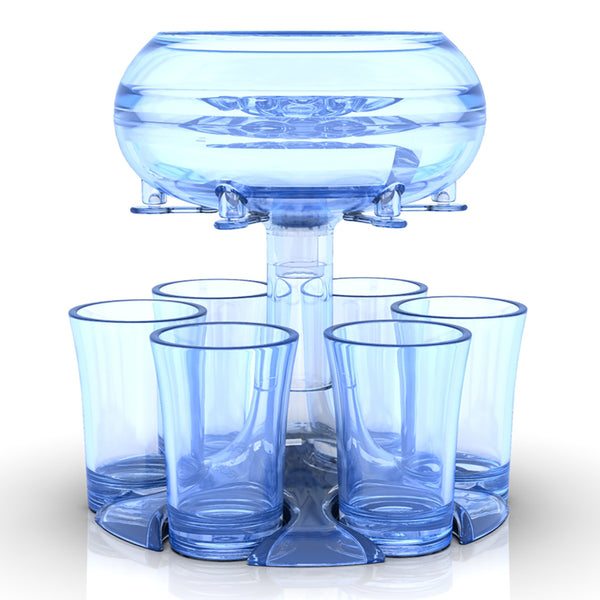 Six Shot Glass Dispenser Holder