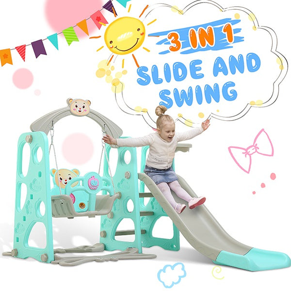 Multifunctional Toddler Climber And Swing Set