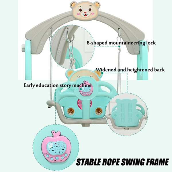 Multifunctional Toddler Climber And Swing Set