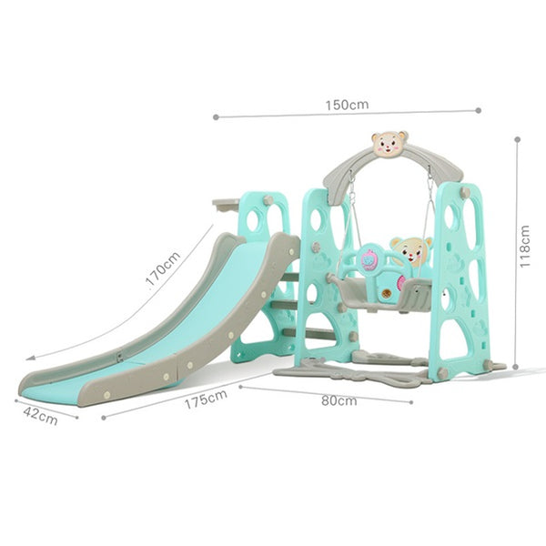 Multifunctional Toddler Climber And Swing Set